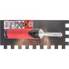 Rubi Tools 3/8 Inch x 11 Inch Steel Notched Trowel, small image number 1