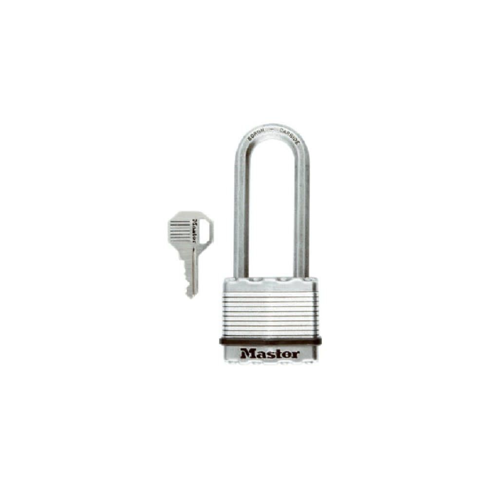Master Lock Padlock 1 3/4in Steel Dual Ball Bearing Locking, large image number 1