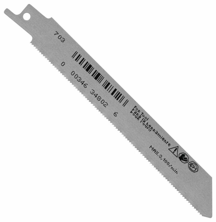 Bosch 6 Inch 18 TPI Metal Reciprocating Saw Blades 5 Piece, large image number 1