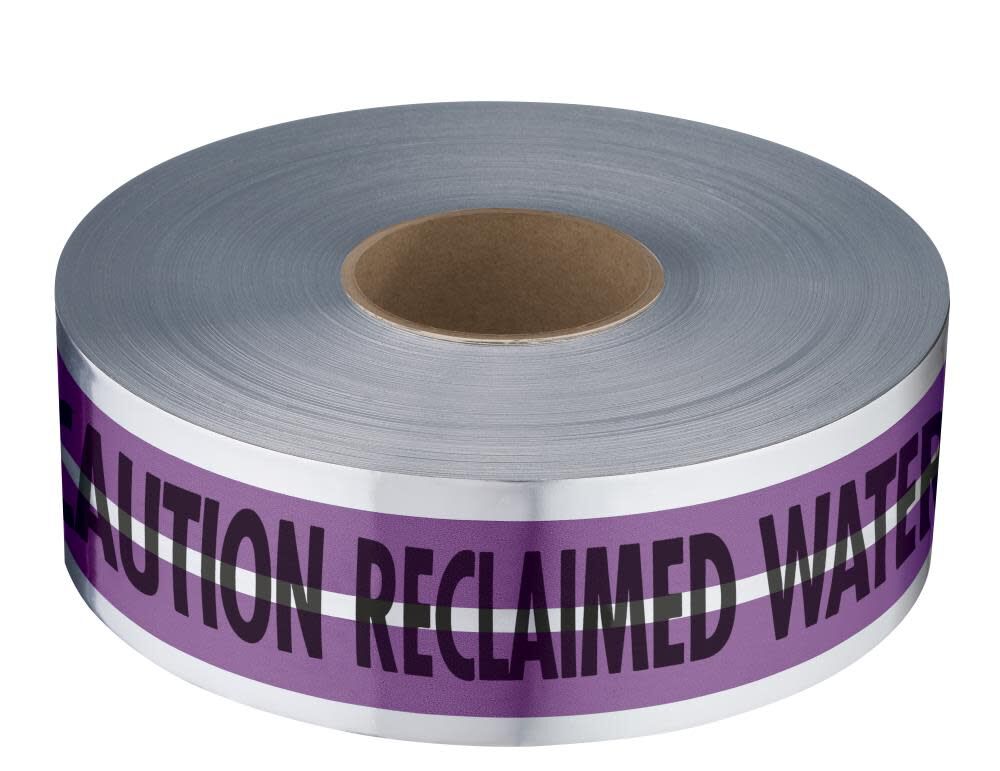 Empire Level MAGNATEC Premium Detectable Tape Reclaimed Water Line, large image number 1