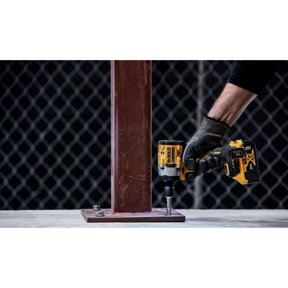 DEWALT ATOMIC 20V MAX 1/2" Cordless Impact Wrench with Detent Pin (Bare Tool) and Protective Boot, large image number 6