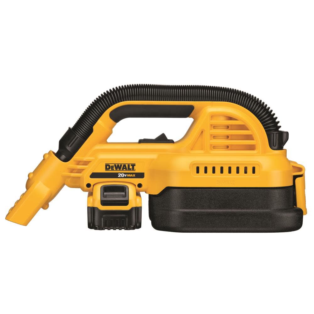 DEWALT 20 V MAX 1/2 Gallon Wet/Dry Portable Vac Kit, large image number 1