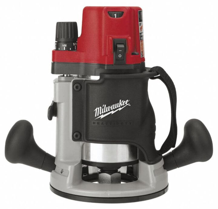 Milwaukee 2-1/4 Max HP EVS Bodygrip Router Kit