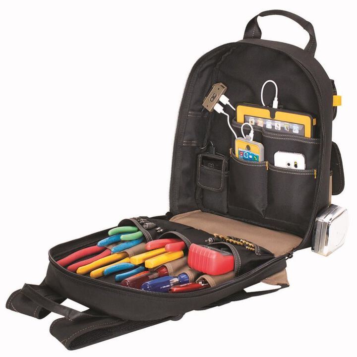 CLC E-Charge USB Charging Tool Backpack, large image number 4