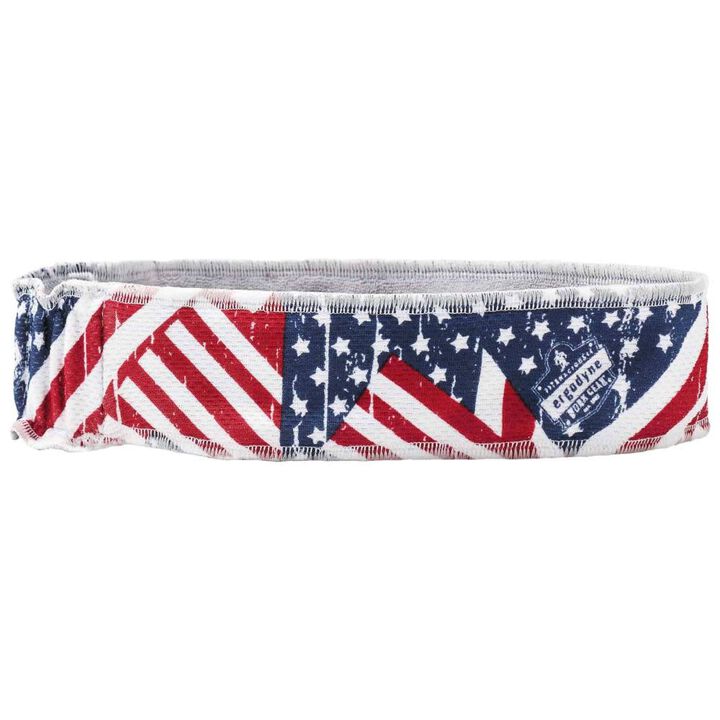 Ergodyne Chill Its 6605 High Performance Headband Stars & Stripes