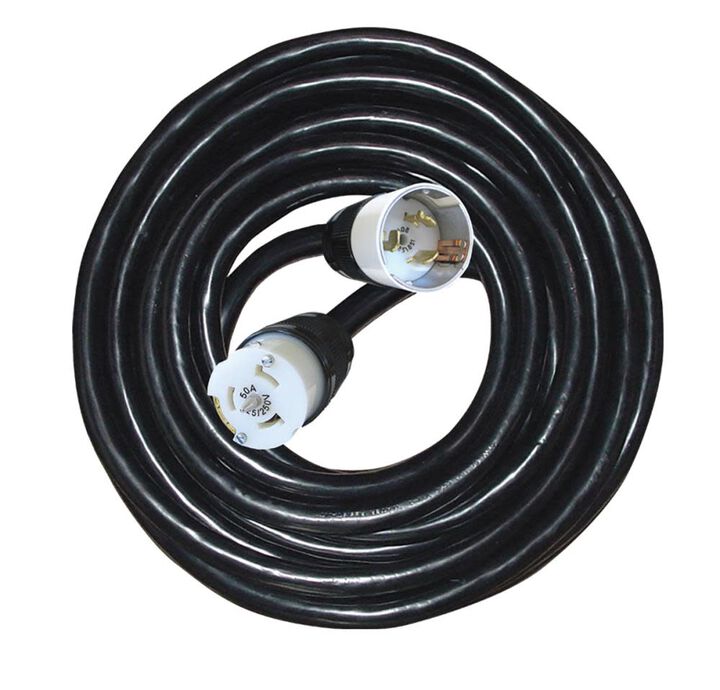 Voltec 100 Ft. 6/3 8/1 Stow 50 Amp Temp Power Cord