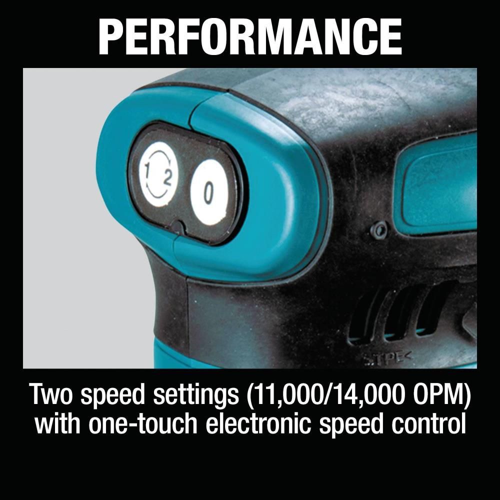 Makita 18V LXT Cordless 1/4 Sheet Finishing Sander (Bare Tool), large image number 13