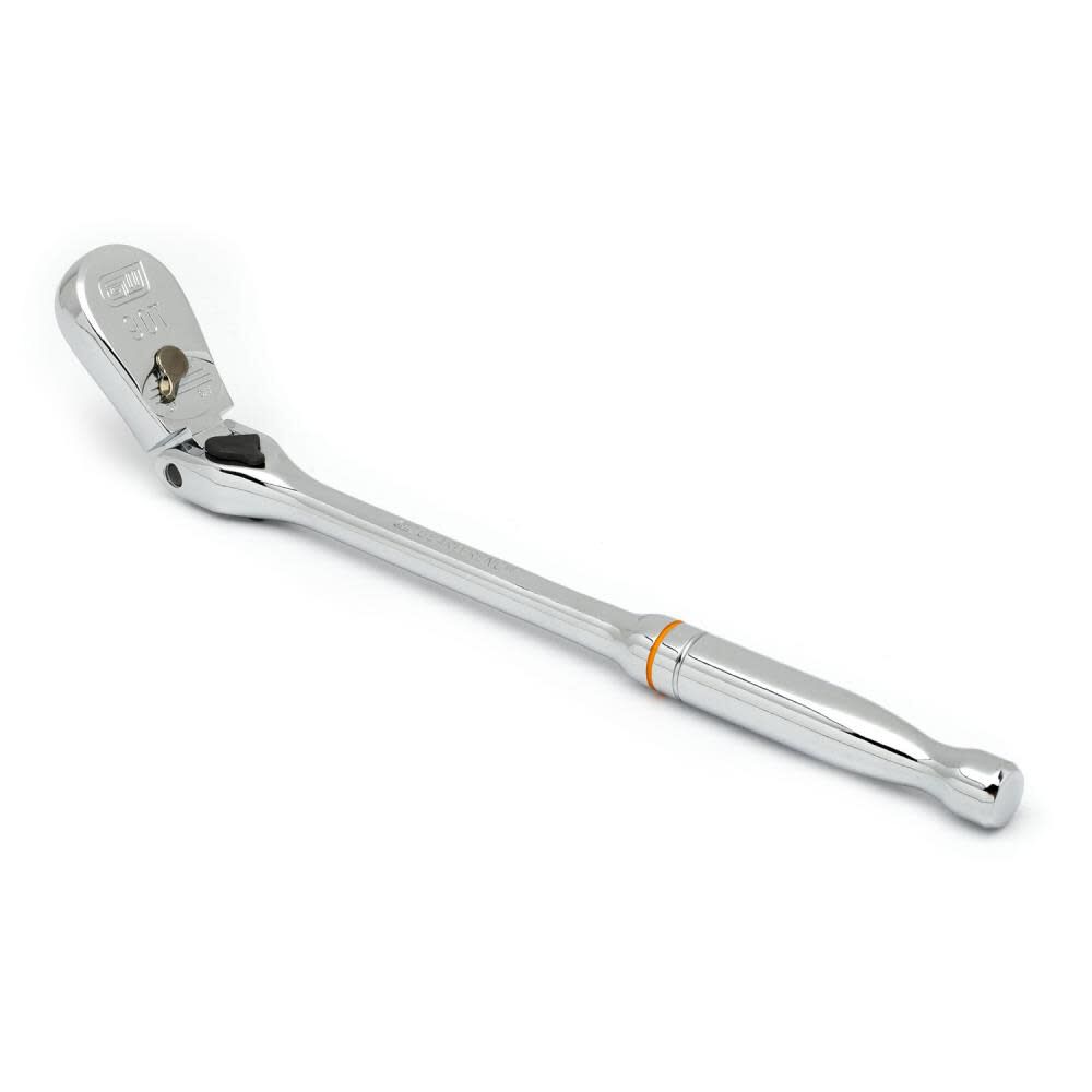 GEARWRENCH 3/8in Drive 90-Tooth Locking Flex Head Teardrop Ratchet 11in, large image number 2