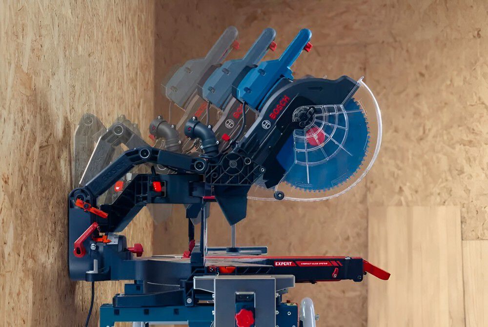 Bosch EXPERT 12 Inch Miter Saw and Gravity-Rise Saw Stand Bundle, large image number 15