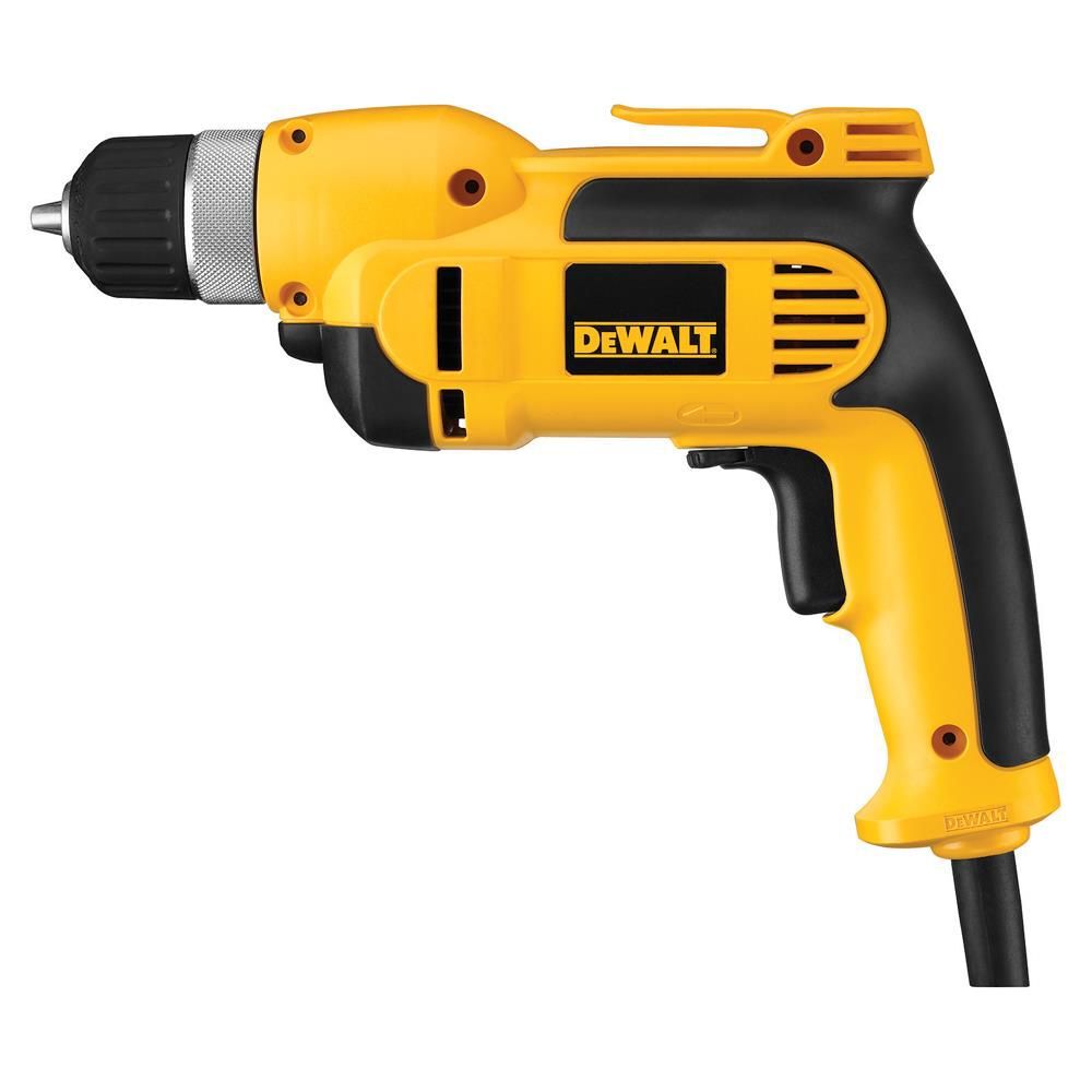 DEWALT 3/8in (10mm) VSR Pistol Grip Drill Kit with Keyless Chuck, large image number 2