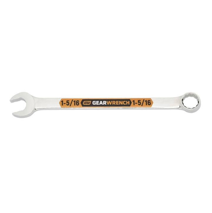 GEARWRENCH 1 5/16 Inch 12 Point Hi-Viz Long Pattern Combination Wrench