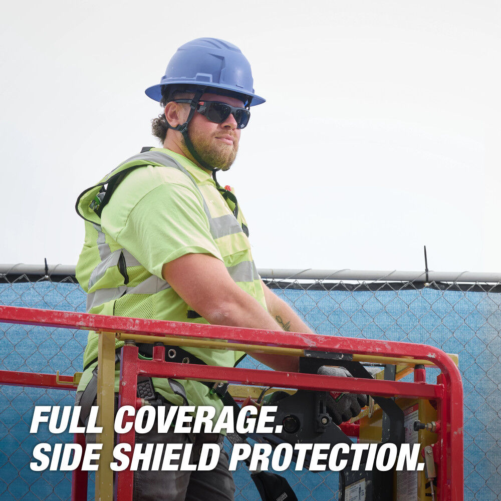Milwaukee Full Frame Safety Glasses with Removable Side Shields Tinted Anti-Scratch Lenses, large image number 7
