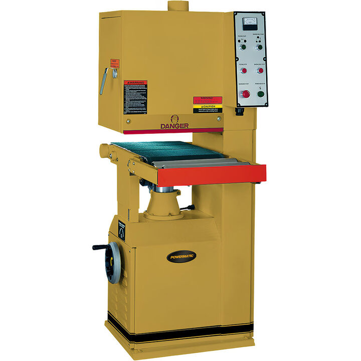 Powermatic 1632 Open End Belt Sander 5 HP 1Ph 230 V (1/4HP 1Ph Feed Motor)