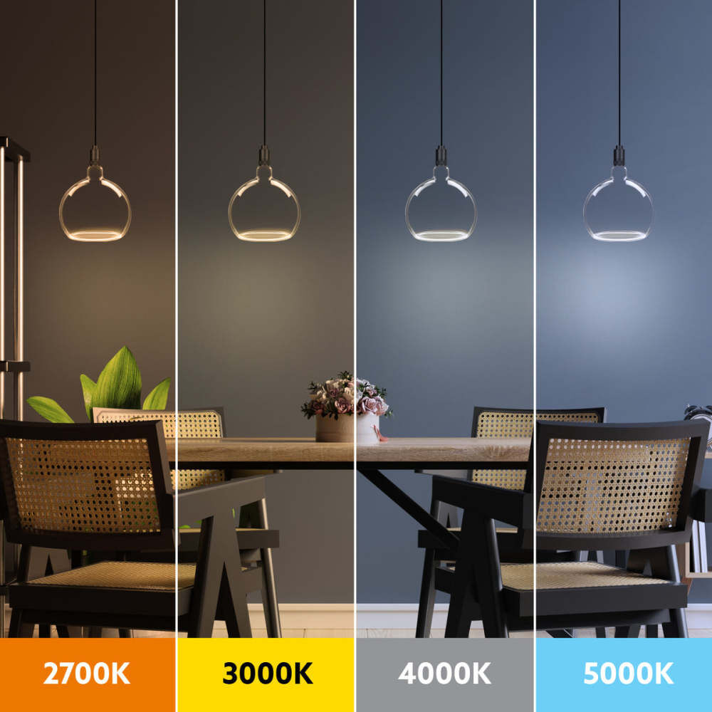 Feit Electric 5.5W 120 Lumens E26 PS50 Clear Globe Filament LED Bulb Soft White, large image number 8