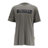 DEWALT Brand Carrier Short Sleeve T-Shirt Charcoal Medium, small image number 1