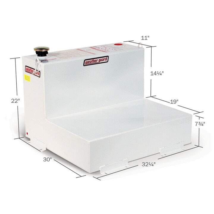 Weather Guard Transfer Tank Model 350-3-02 L-Shape 50 Gallon, large image number 1
