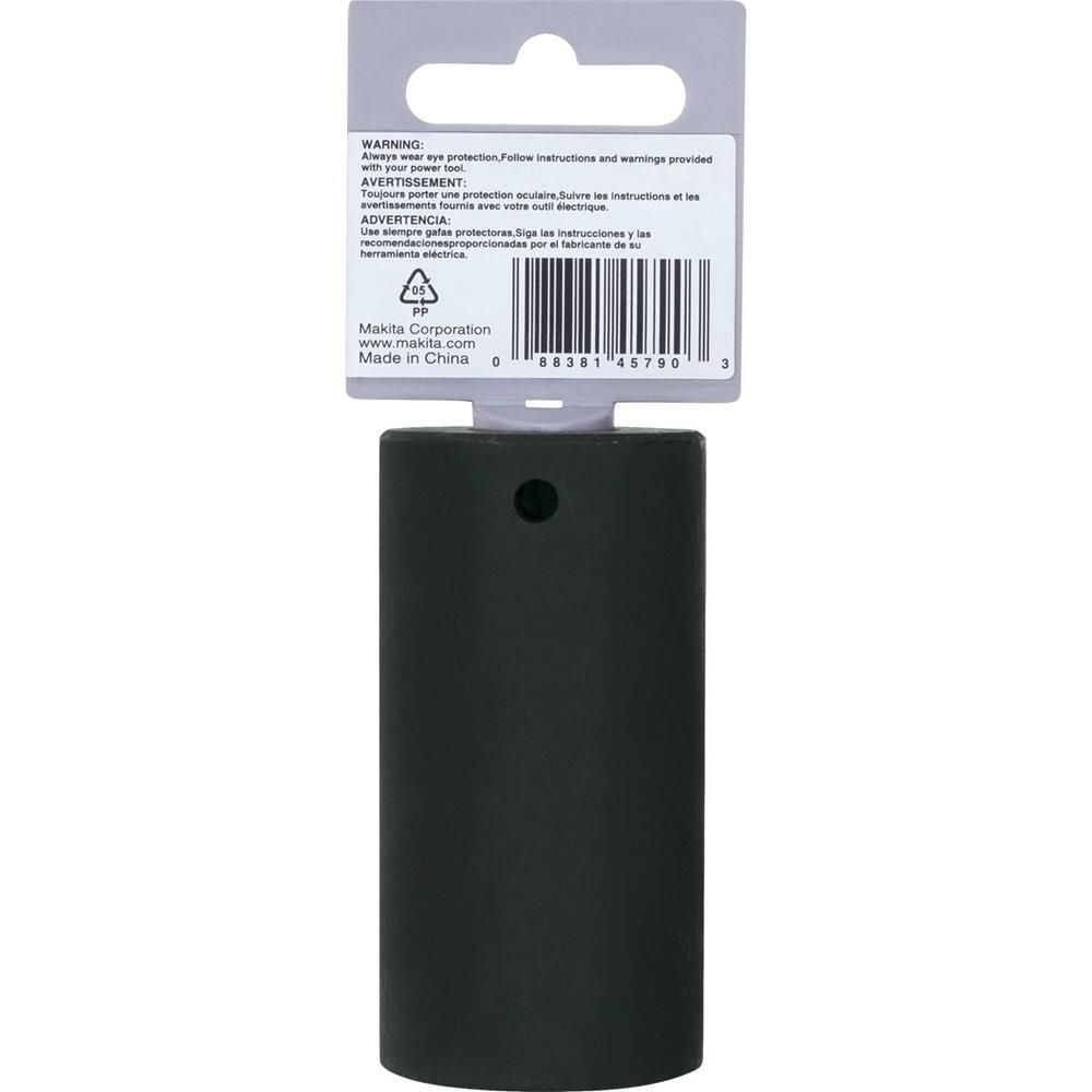 Makita 1-1/4 Inch Deep Well Impact Socket 1/2 Inch Drive, large image number 5