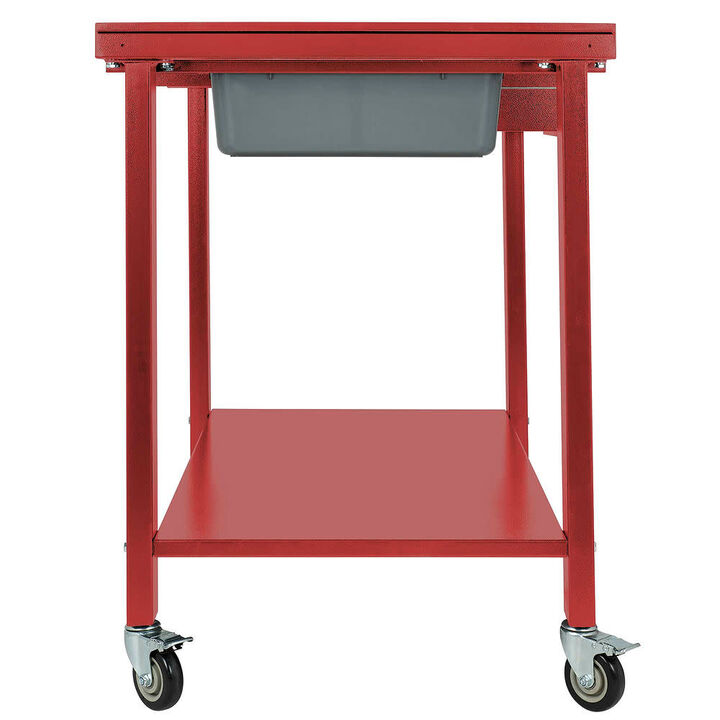American Forge 1100 Lbs Capacity 48 Inch Teardown Table with Drawer, large image number 3