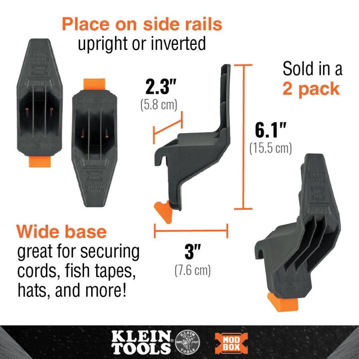 Klein Tools MODbox Multi-Hook Rail Attachment, large image number 6