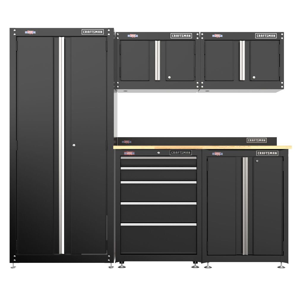 CRAFTSMAN S2000 Series 2-Door Base Cabinet, Black, large image number 9