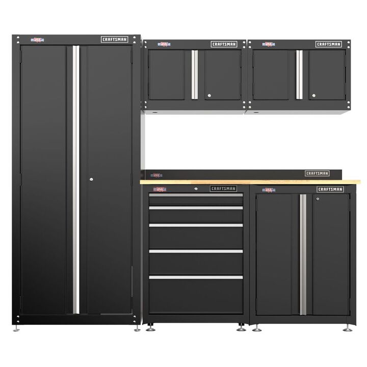 CRAFTSMAN S2000 Series 2-Door Base Cabinet, Black, large image number 8