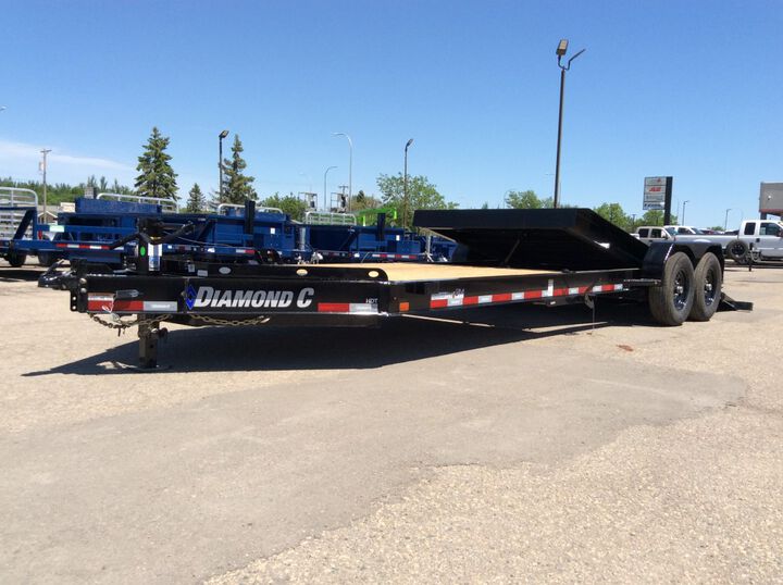 Diamond C 24 Ft. x 82 In. Low Profile Hydraulically Dampened Tilt Trailer, large image number 12