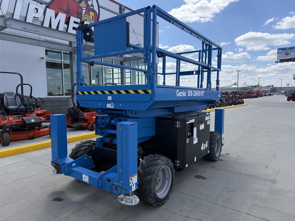 Genie GS-2669 RT 26 Ft Diesel Rough Terrain Scissor Lift, large image number 8