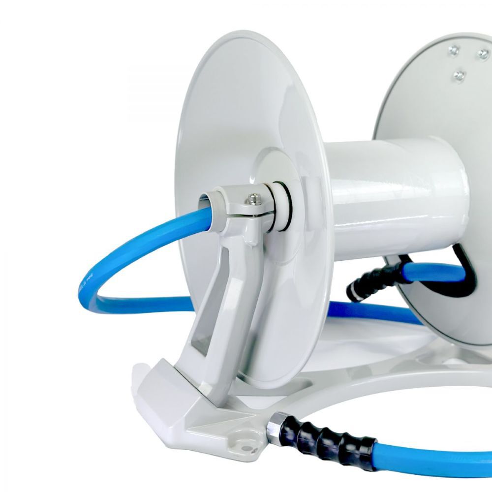 BluBird 5/8 Inch ID x 150 Ft Length Rubber Wall Mounted Manual Hose Reel, large image number 2