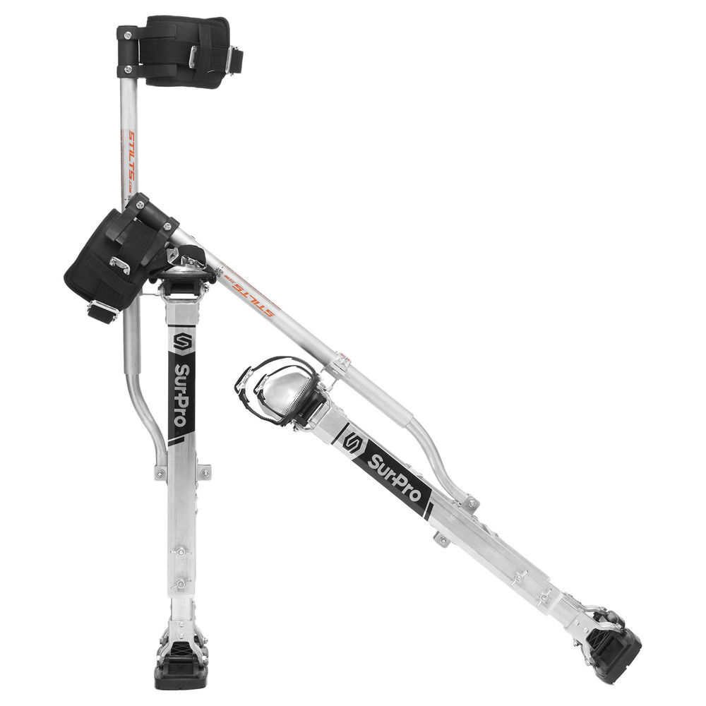 Surpro Premium Stilts Single Sided Aluminum Size 26-40in, large image number 9