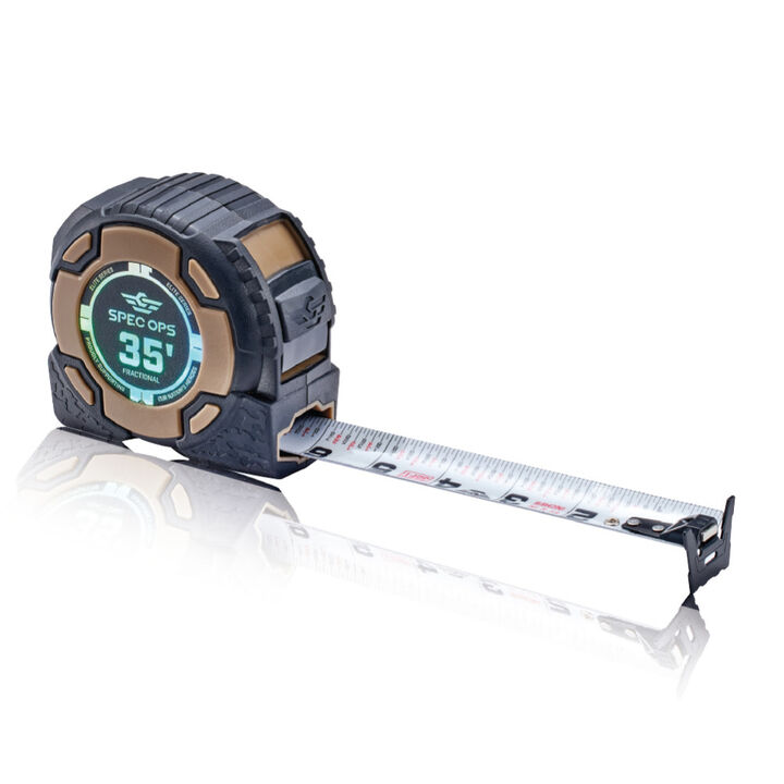 Spec Ops Tape Measures, 35 Feet, Magnetic and Fractional