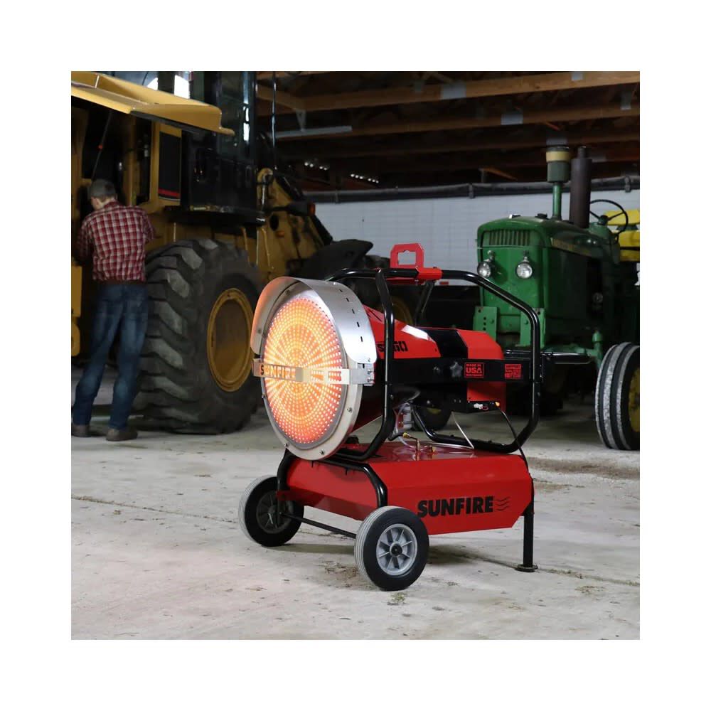 Sunfire SF160 160000 BTUs Portable Radiant Heater with Thermostat, large image number 18