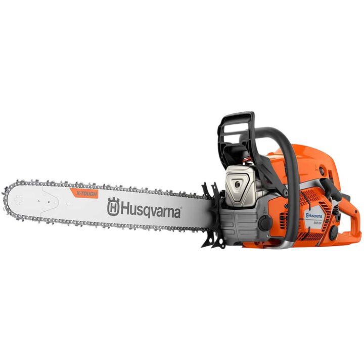 Husqvarna 24 Inch Bar 7HP 92 cc Gasoline Top-Handle Chainsaw