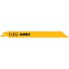 DEWALT 8-in 14TPI Straight Back Bi-Metal Metal Cutting Reciprocating Blade, small image number 1