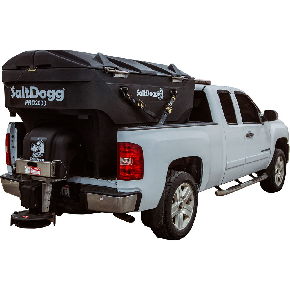Buyers Products Company SaltDogg PRO2000 2.0 Cubic Yard Electric Poly Hopper Spreader - Auger, large image number 2