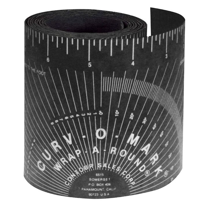 Jackson Safety Flexible Wrap-A-Round Pipe Marking Tool 6 In. to 16 In. Pipe Diameter Black XXL, large image number 2
