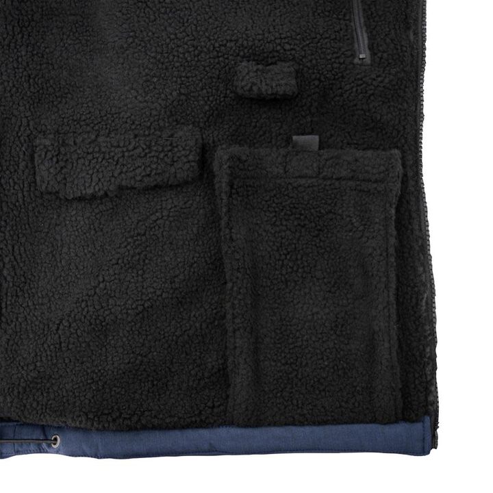 DEWALT Mens Heated Kit Soft Shell Vest with Sherpa Lining Navy 3X, large image number 7