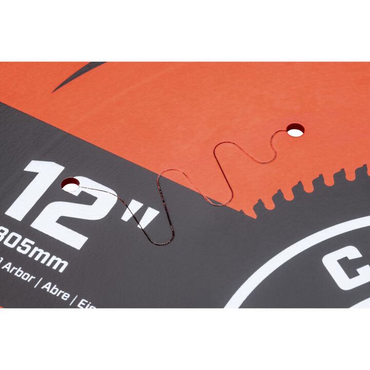 Crescent Circular Saw Blade 12in x 80 Tooth Fine Cut Fine Finishing, large image number 3