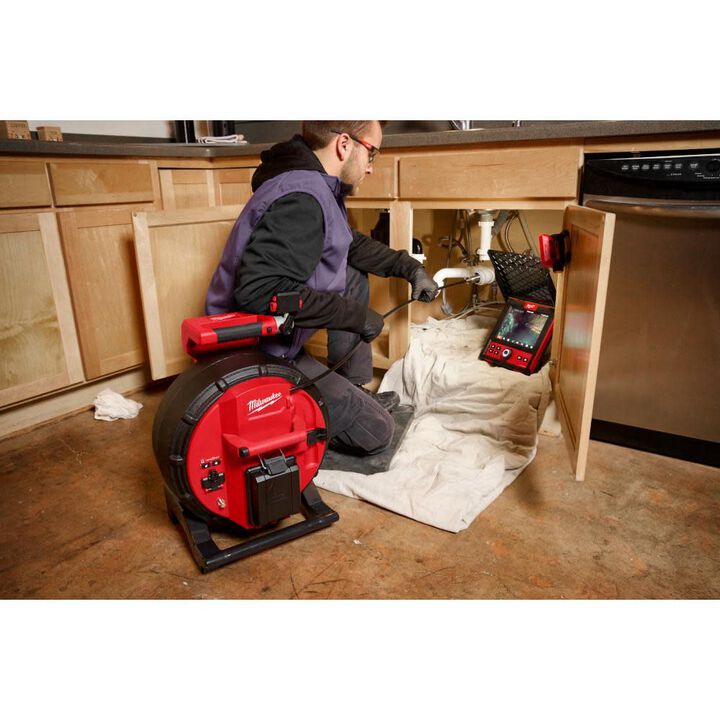 Milwaukee M18 100 Ft. Flexible Modular Pipeline Inspection System Kit, large image number 6