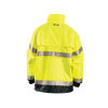 Occunomix Hi-Vis Yellow Class 3 Premium Breathable Rain Jacket Medium, small image number 2