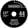 Rockwell 3-3/8-in 44-Tooth Continuous High-Speed Steel Circular Saw Blade, small image number 1