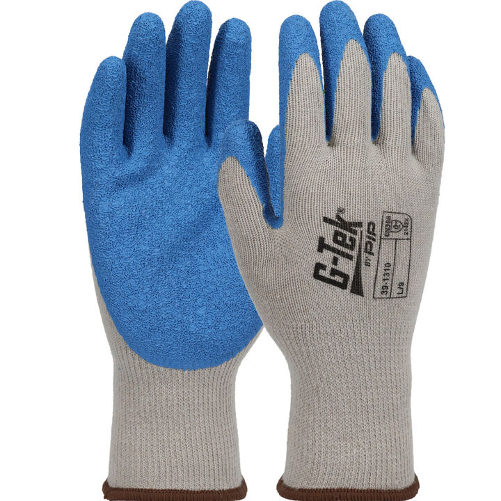 Protective Industrial Products G-Tek Gray Blue Polyester Cut Gloves Medium