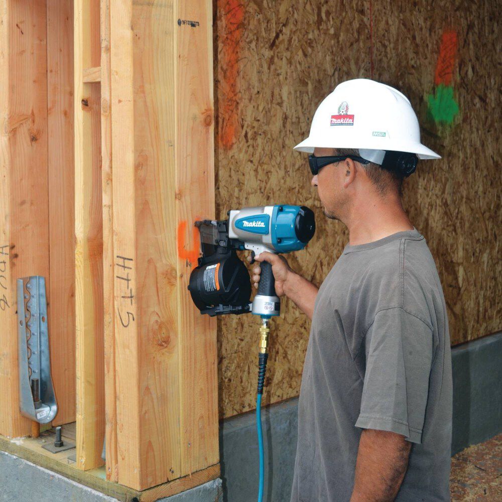 Makita 15 Pneumatic 3-1/2 in. Coil Framing Nailer, large image number 6