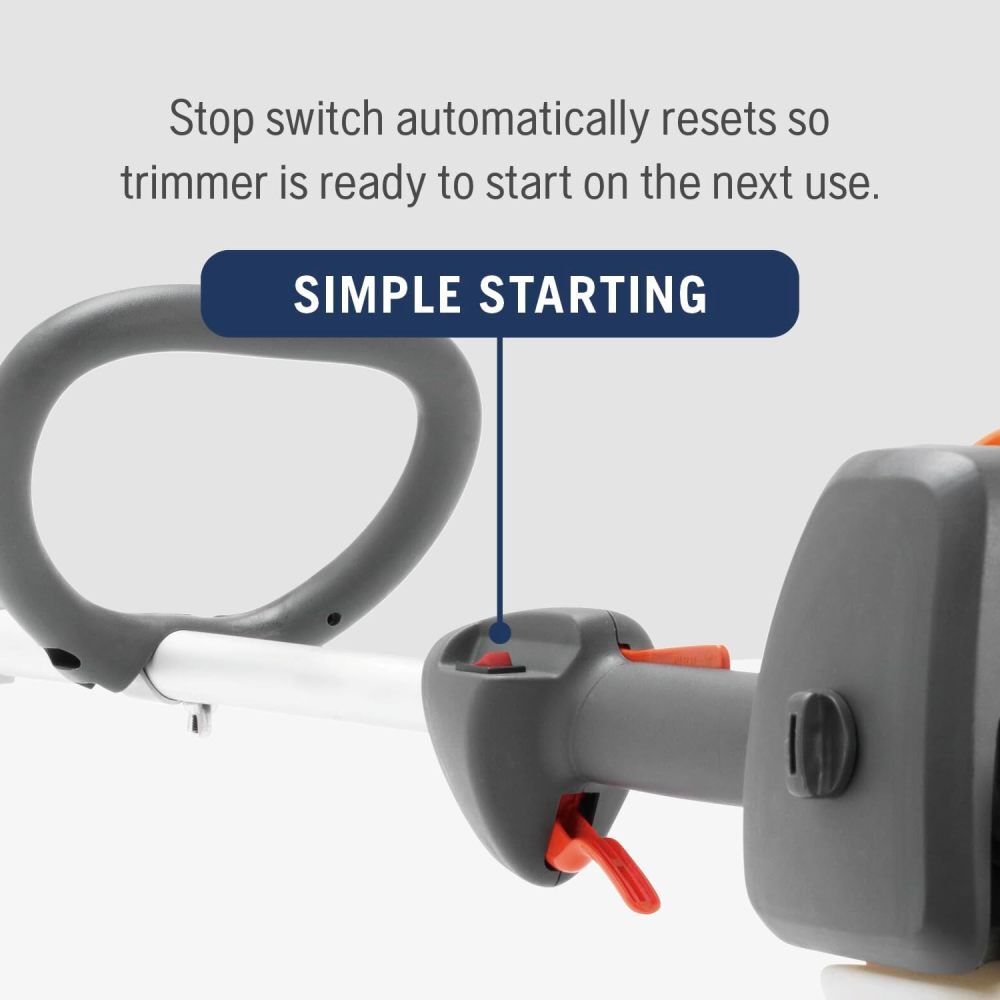 Husqvarna 122LK 17 Inch 0.8HP 22.7 CC Gasoline-Powered String Trimmer, large image number 6