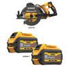 DEWALT 60V MAX 7-1/4 Inch Cordless Saw & 20/60V MAX Li-Ion Battery Bundle, small image number 2