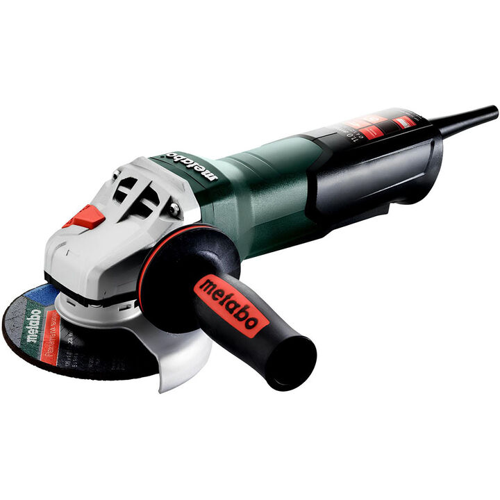Metabo 4.5in / 5in Angle Grinder - 11000 RPM - 11.0 Amps with Non-Locking Paddle