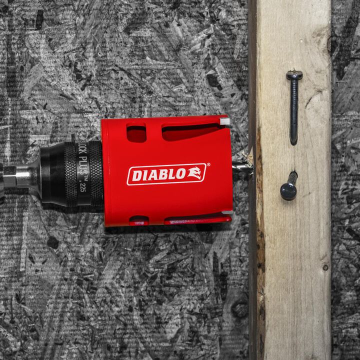 Diablo Tools 4-5/8in Demo Demon Carbide Teeth Rough-In Hole Saw, large image number 2