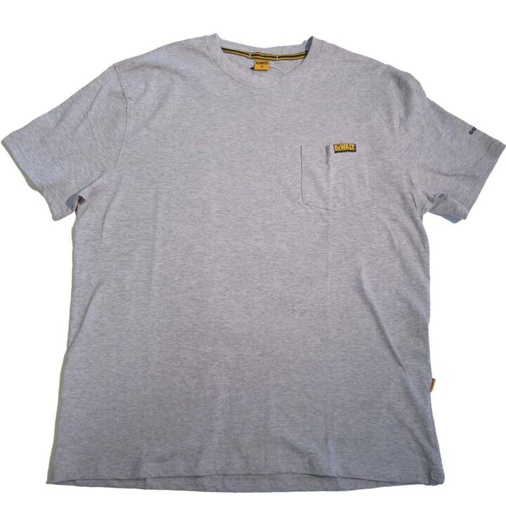 DEWALT Guaranteed Tough Pocket T-Shirt Heather Gray XL