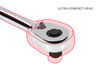 Tekton 1/2 Inch Drive x 24 Inch Quick-Release Extra-Long Ratchet, small image number 4