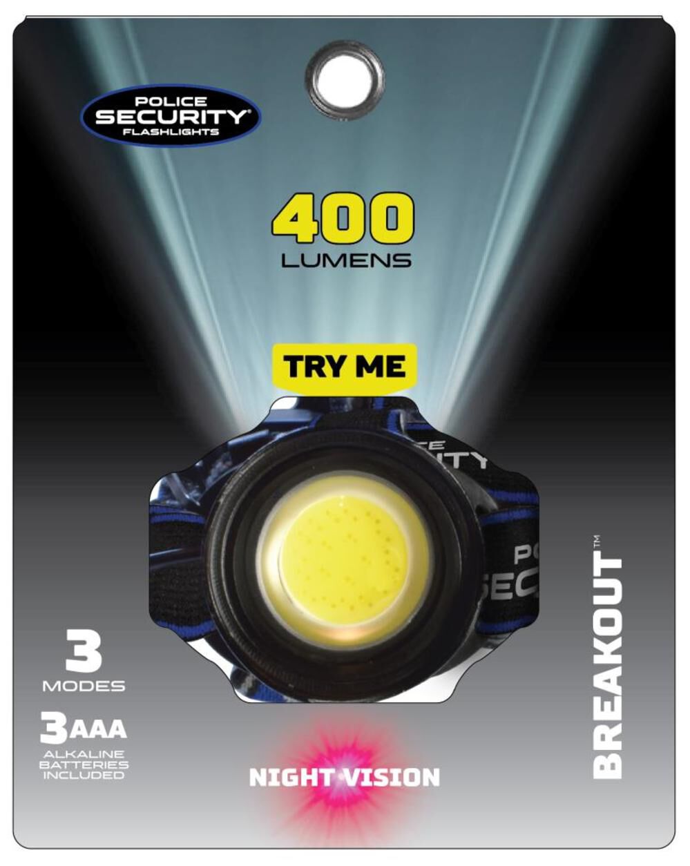 Police Security Breakout Headlamp, large image number 2