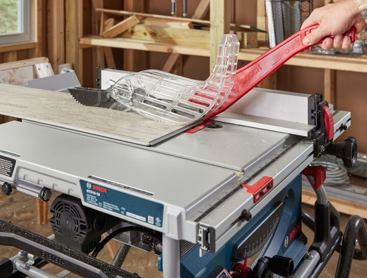 Bosch 10in Jobsite Table Saw with Gravity-Rise Wheeled Stand, large image number 11